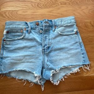Madewell Relaxed Denim Shorts